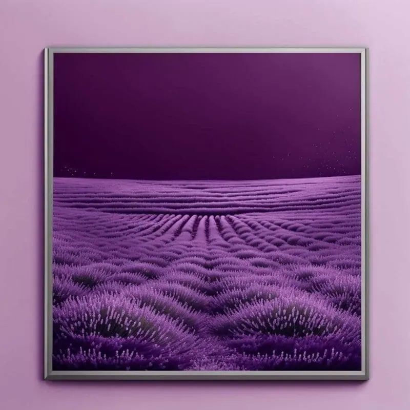 Lavender Purple Art – 1