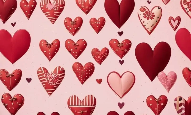Valentine’s Day Heart Art Collection – 4