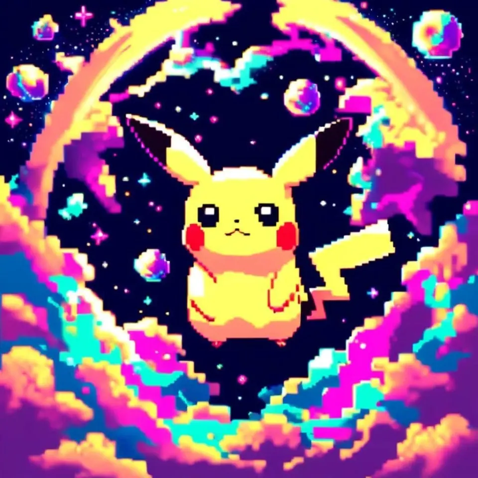 Pikachu Pixel Art Maker – 5