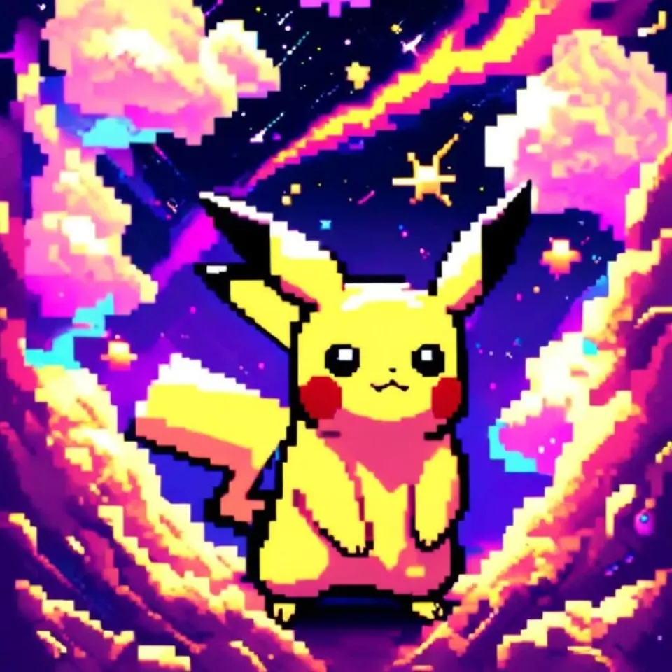 Pikachu Pixel Art Maker – 2