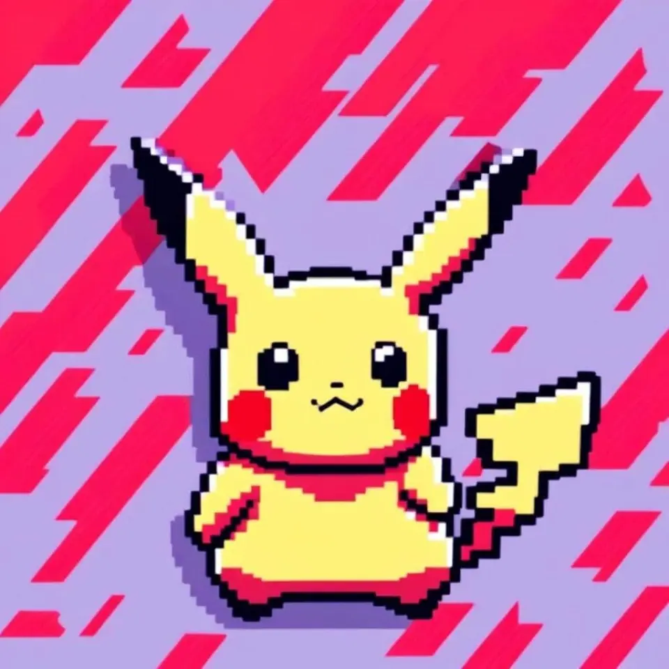 Pikachu Pixel Art Maker – 4