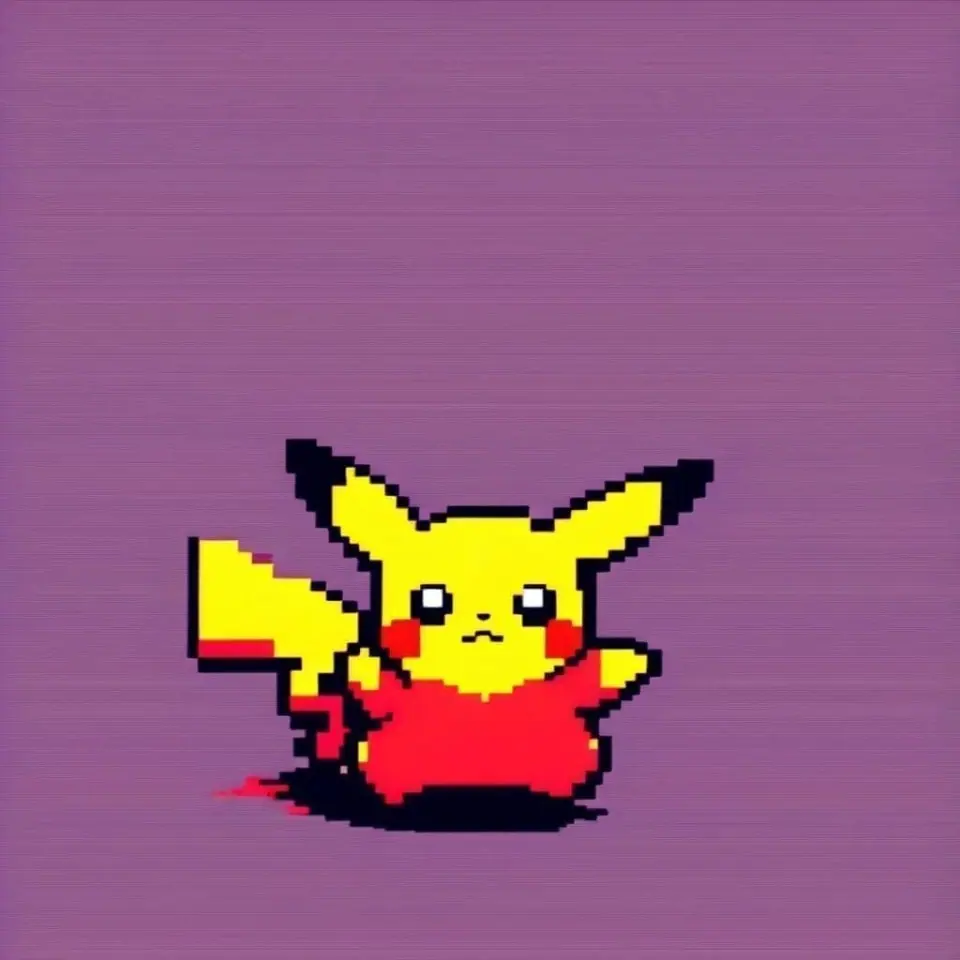 Pikachu Pixel Art Maker – 8