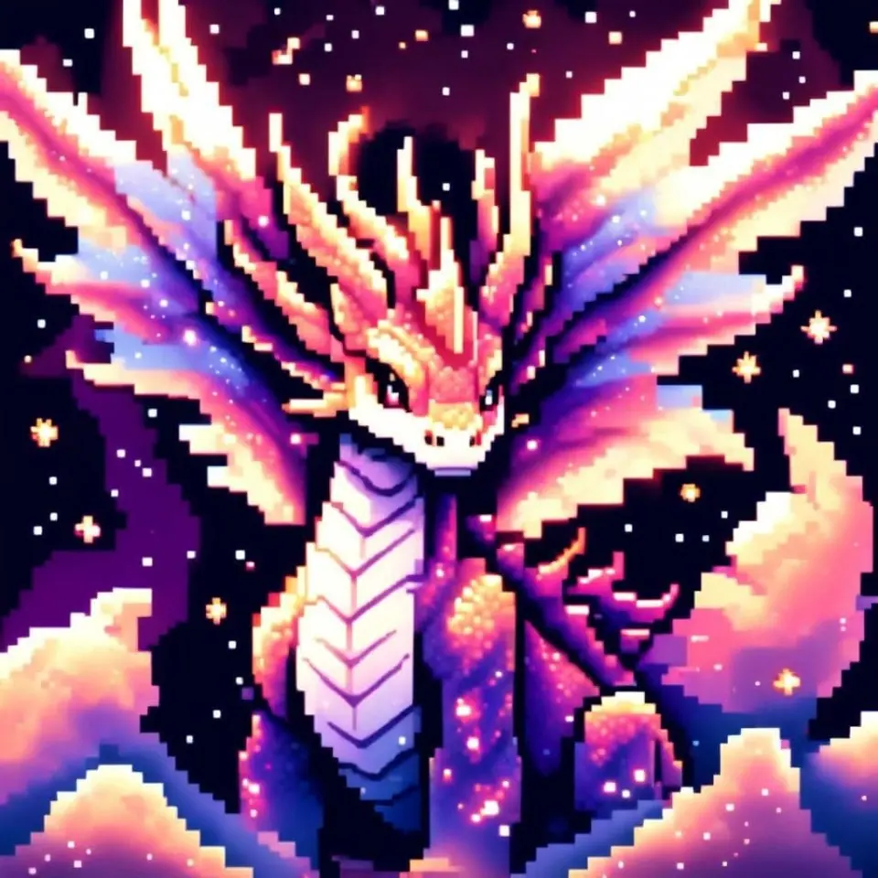 Dragon Pixel Art – 5