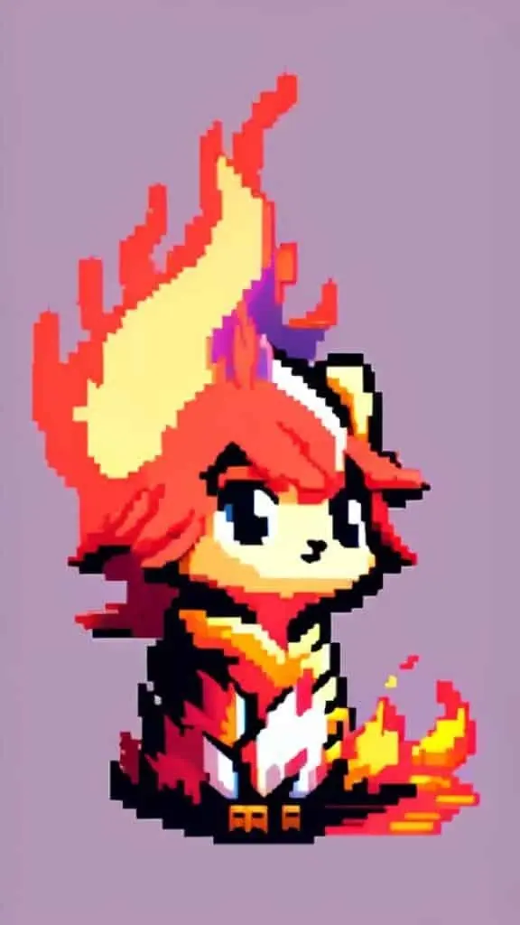 Fire Pixel Art Creator – 3
