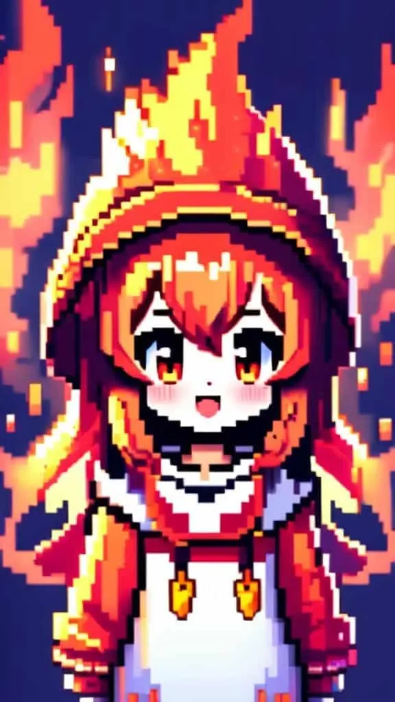 Fire Pixel Art Creator – 5