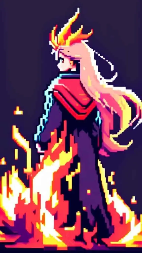 Fire Pixel Art Creator – 8