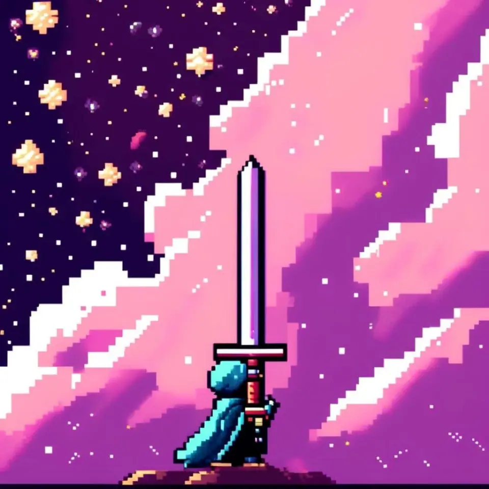 Sword Pixel Art – 5