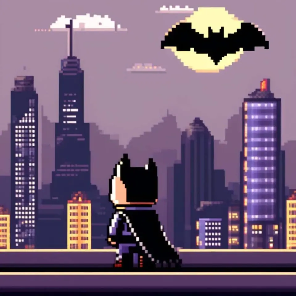 City Pixel Art – 1