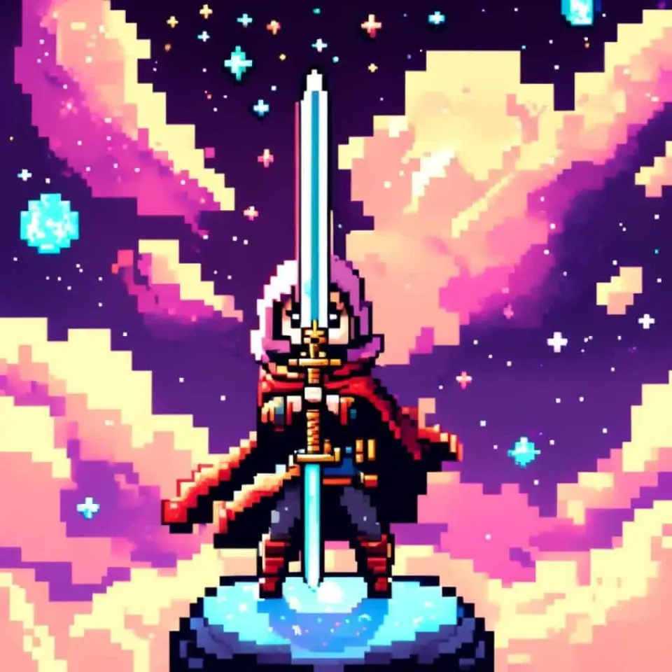 Sword Pixel Art – 7