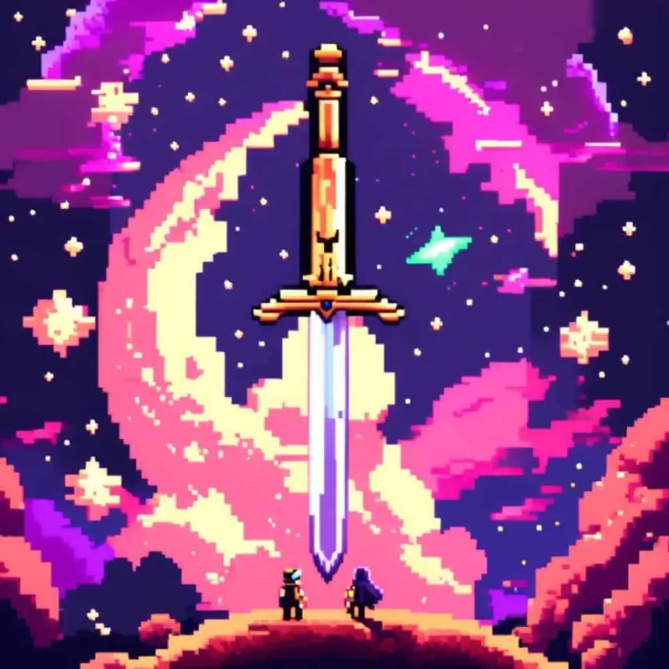 Sword Pixel Art – 3