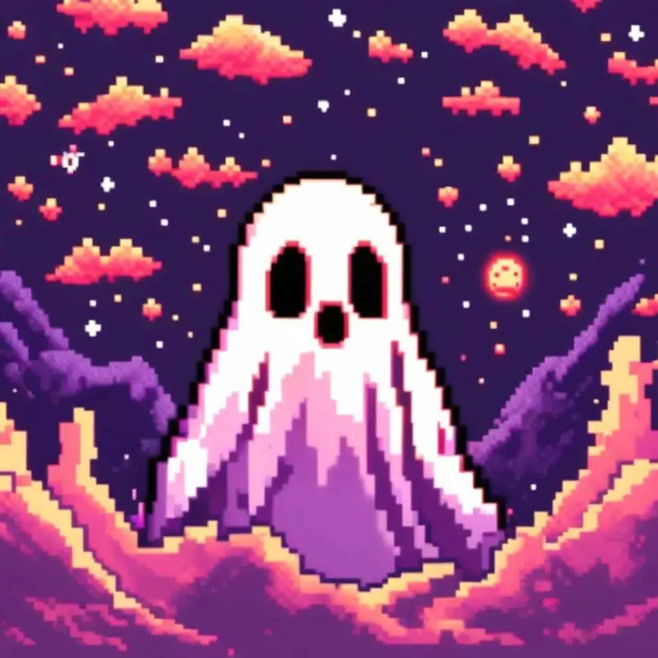 Ghost Pixel Artwork – 5