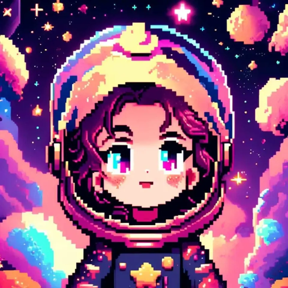 Space Pixel Art – 1