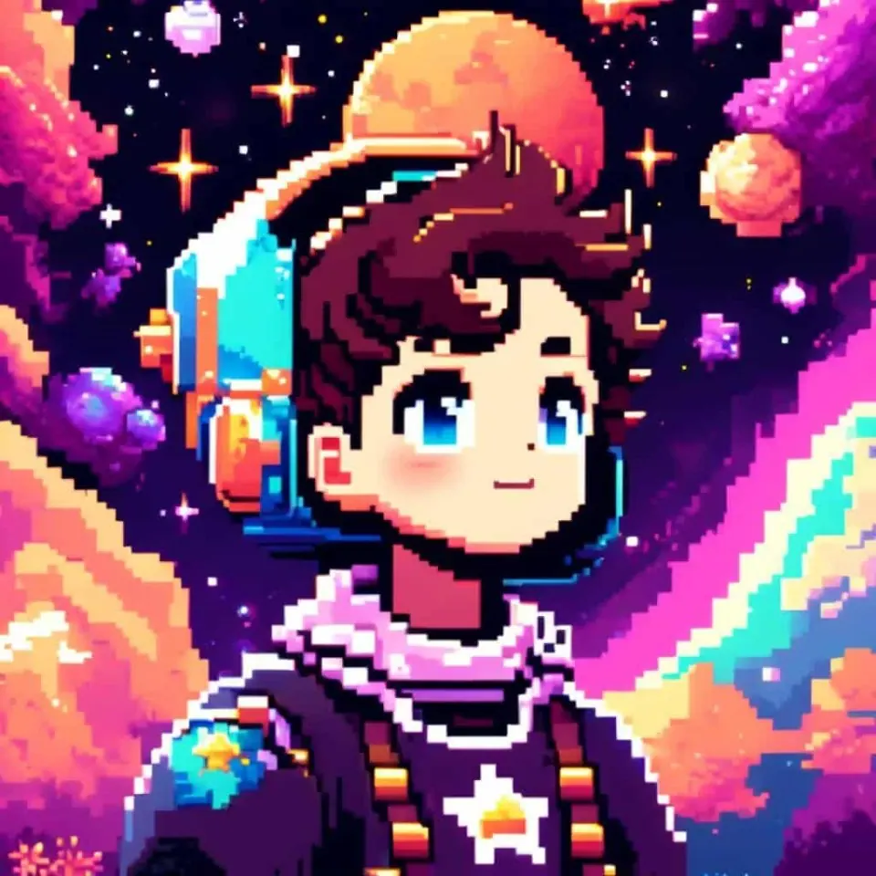 Space Pixel Art – 6