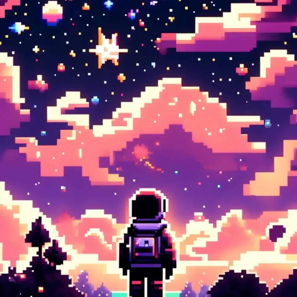 Space Pixel Art – 5