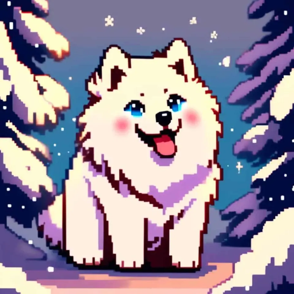 Stunning Doggo Pixel – 8