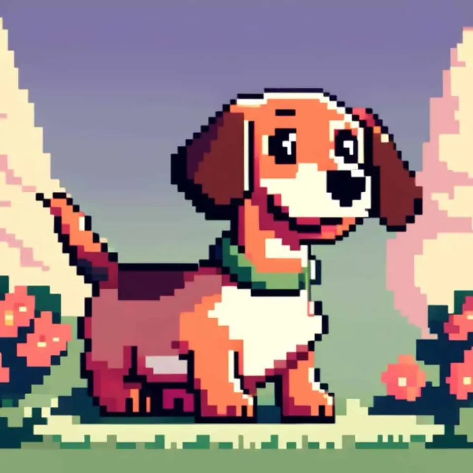 Stunning Doggo Pixel – 6
