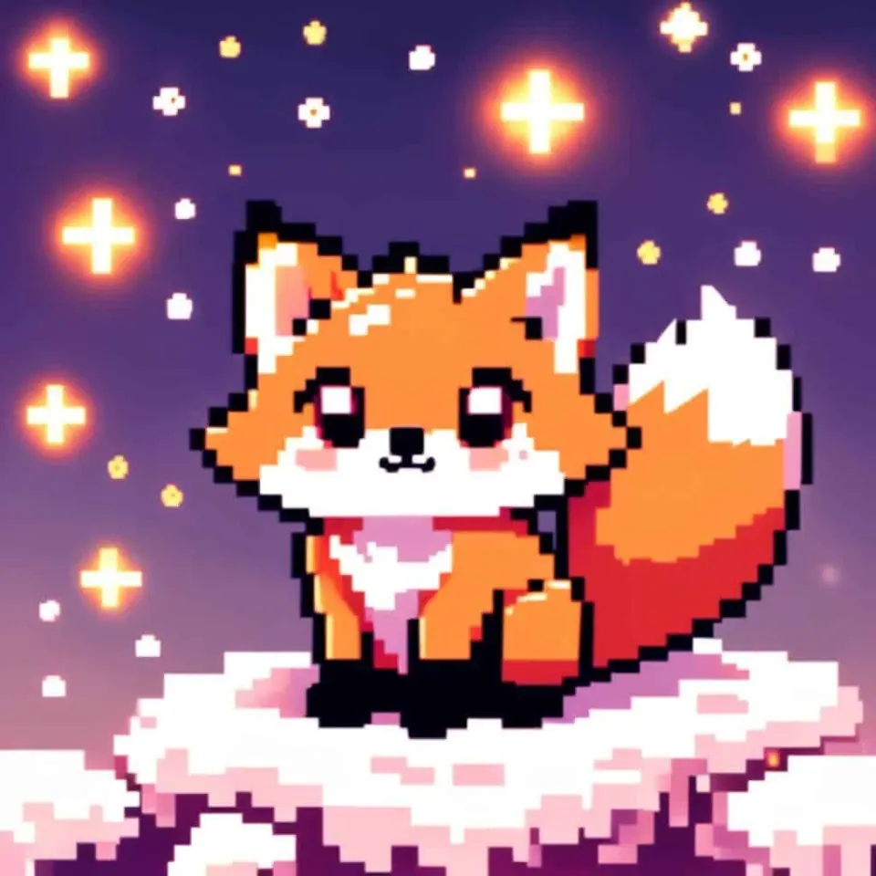 Fox Pixel Art – 5