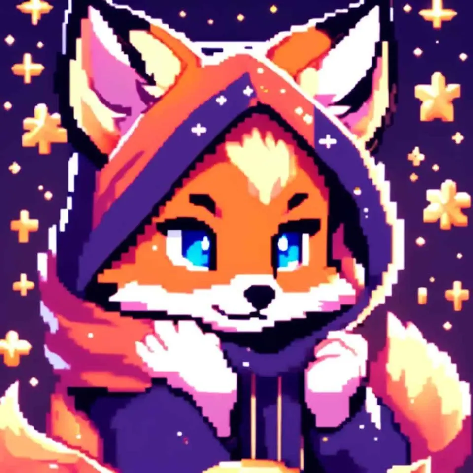 Fox Pixel Art – 3