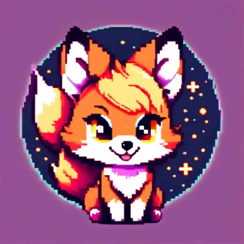 Fox Pixel Art – 8