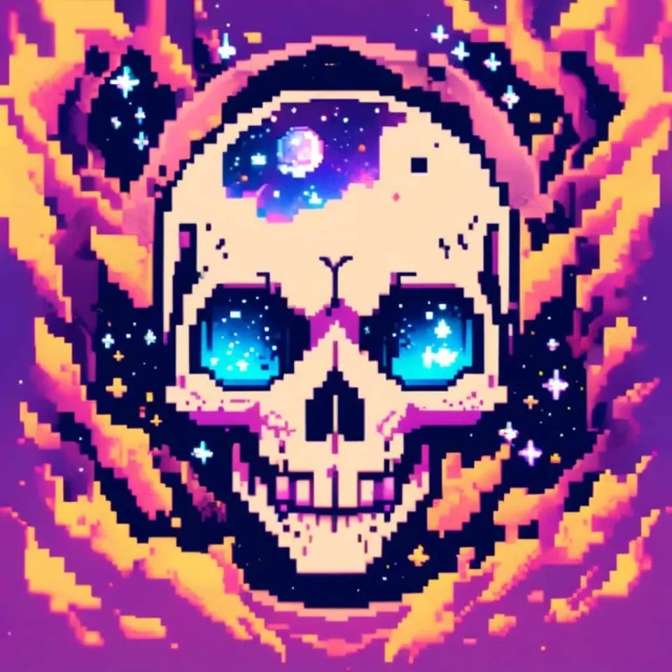 Votre portail vers l’art créatif des crânes en pixels – 5