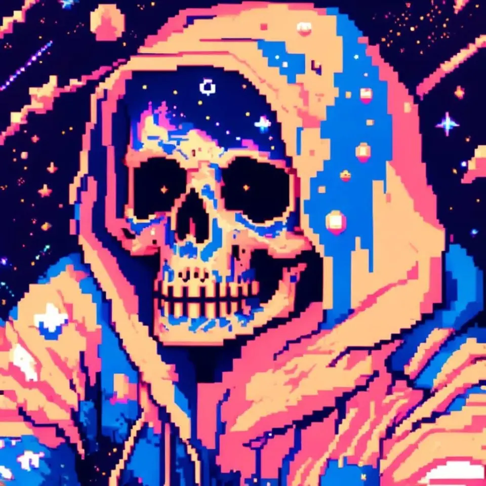 Votre portail vers l’art créatif des crânes en pixels – 1