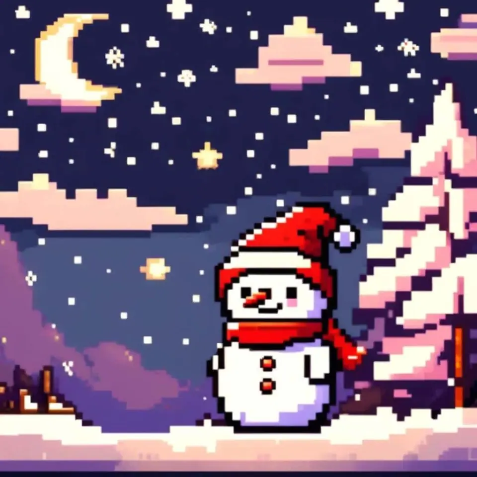 Breathtaking Christmas Pixel Art Collection – 2
