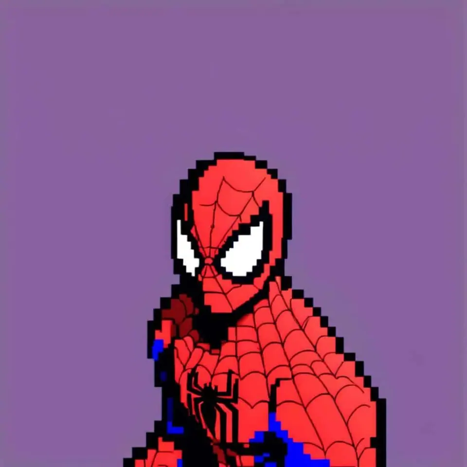 Spiderman Pixel Art – 3