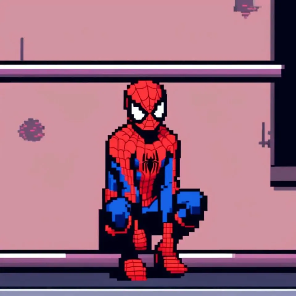 Spiderman Pixel Art – 6