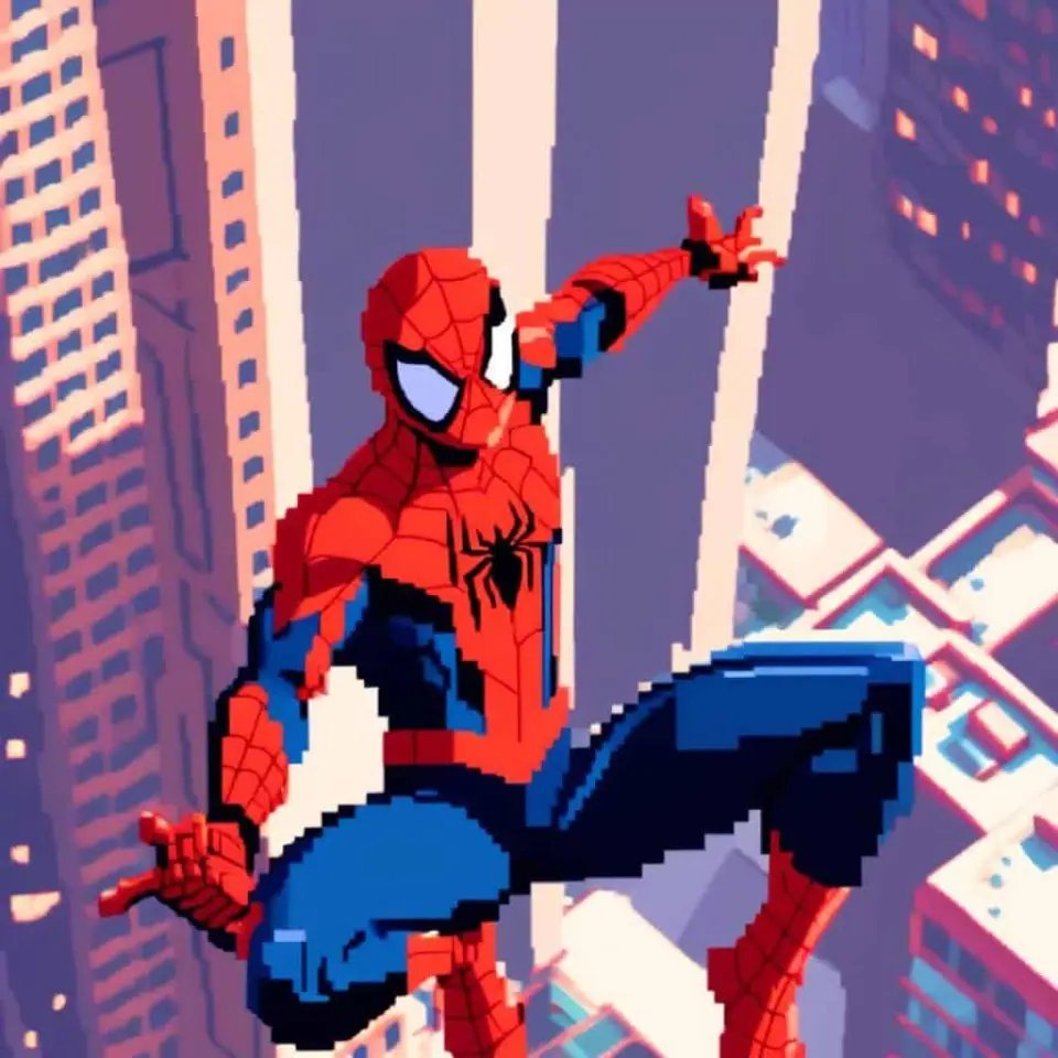 Spiderman Pixel Art – 4
