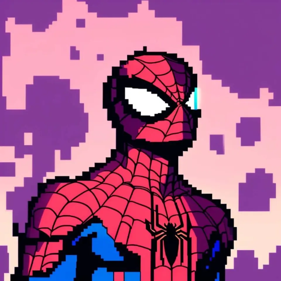 Spiderman Pixel Art – 7