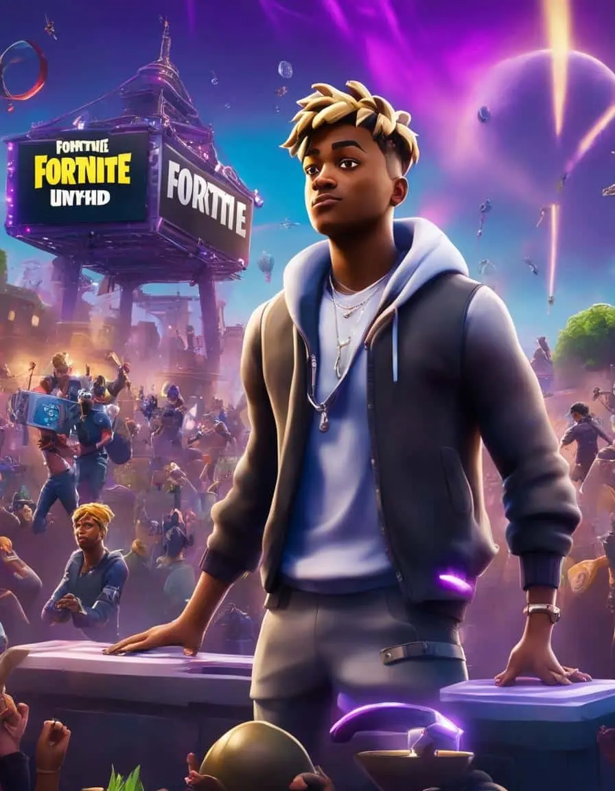 Image Generation Inspired by Juice Wrld and Fortnite – 3