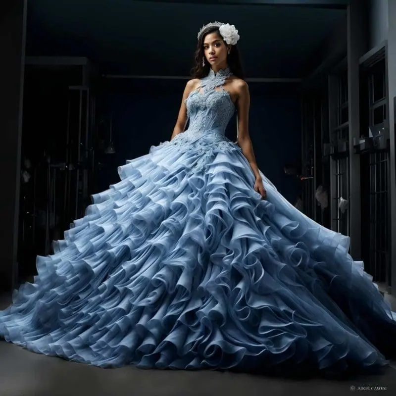 Blue Quinceañera Dress Collection – 6