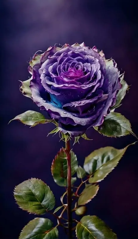 Purple Roses – 5