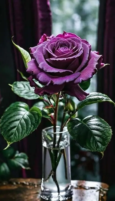 Purple Roses – 4