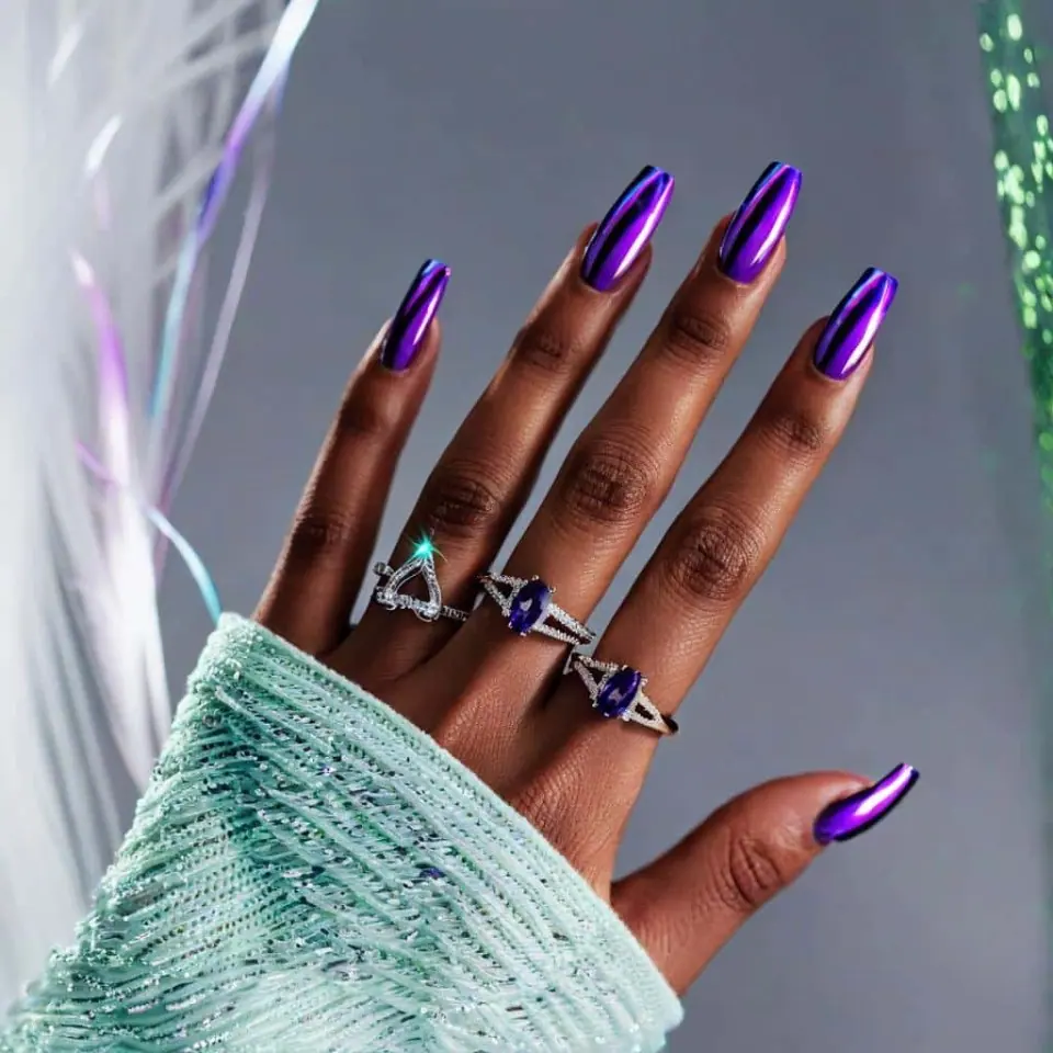 Purple Nail Designs – 8