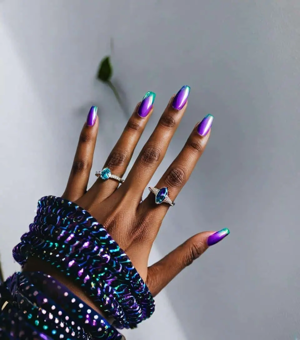 Purple Nail Designs – 5