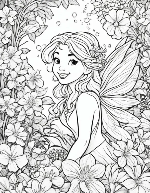 Creador de páginas para colorear para niñas – 7