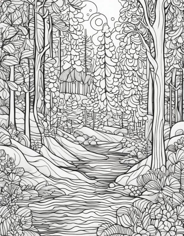 Captivating Winter Coloring Pages – 3