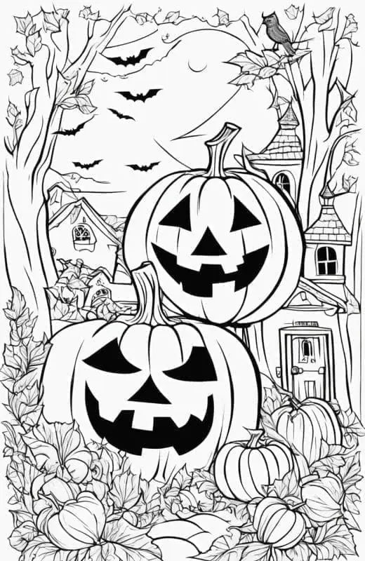 Halloween Coloring Pages – 5