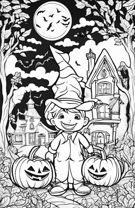 Halloween Coloring Pages – 8
