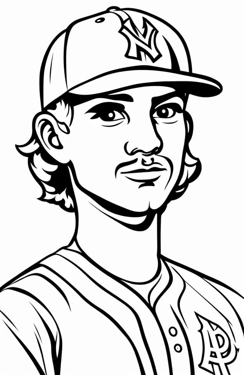 Baseball Coloring Pages – 6