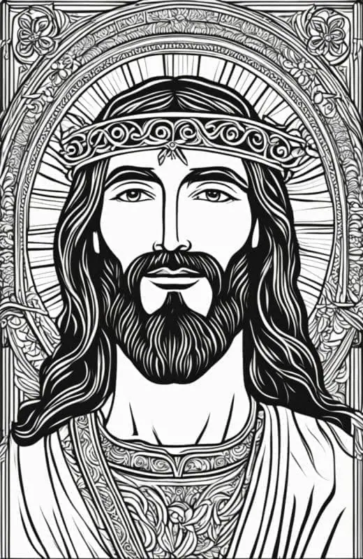 Jesus Coloring Pages – 6