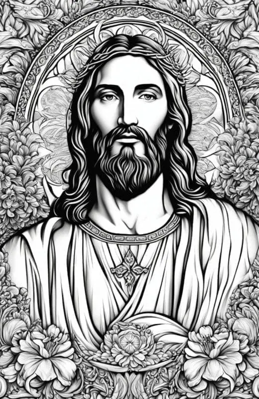 Jesus Coloring Pages – 8