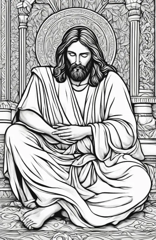 Jesus Coloring Pages – 2