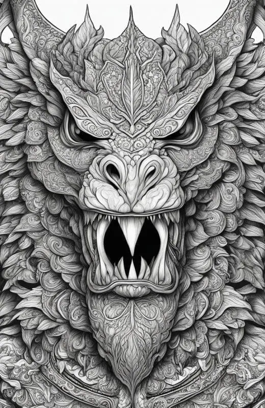 Monster Coloring Pages – 5