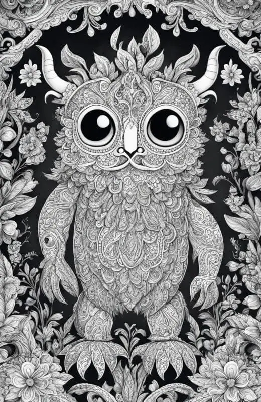 Monster Coloring Pages – 2