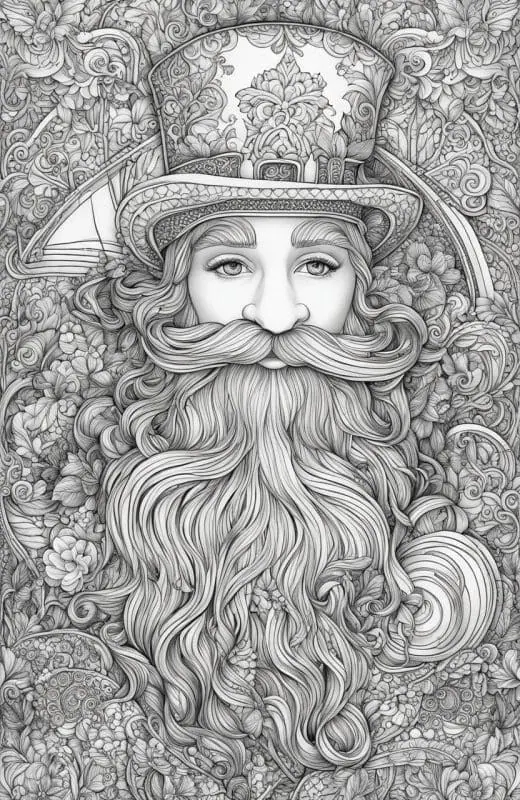Leprechaun Coloring Pages – 1