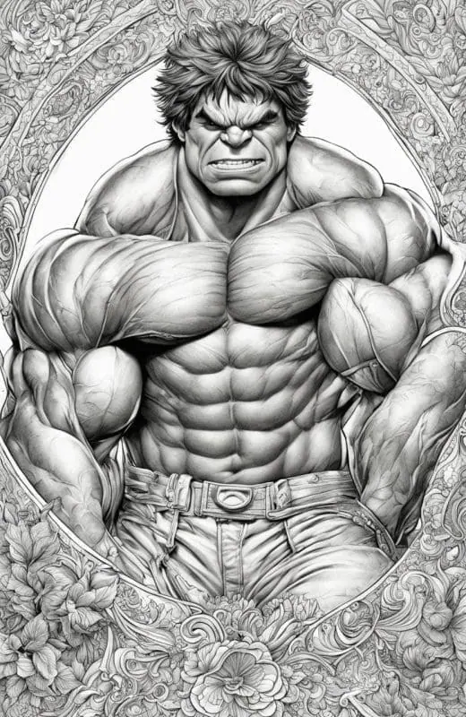 Hulk Coloring Pages – 1