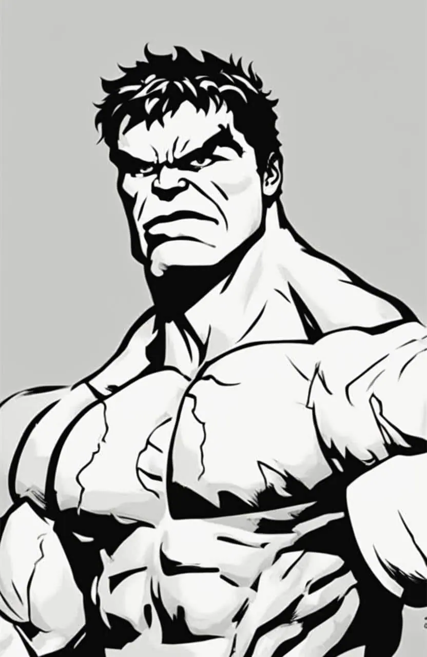 Hulk Coloring Pages – 3