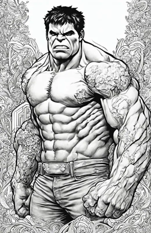 Hulk Coloring Pages – 8